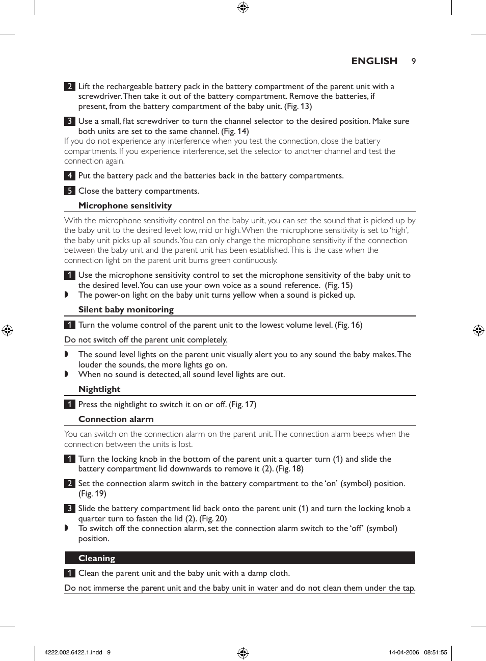 Philips SCD465 User Manual | Page 9 / 132