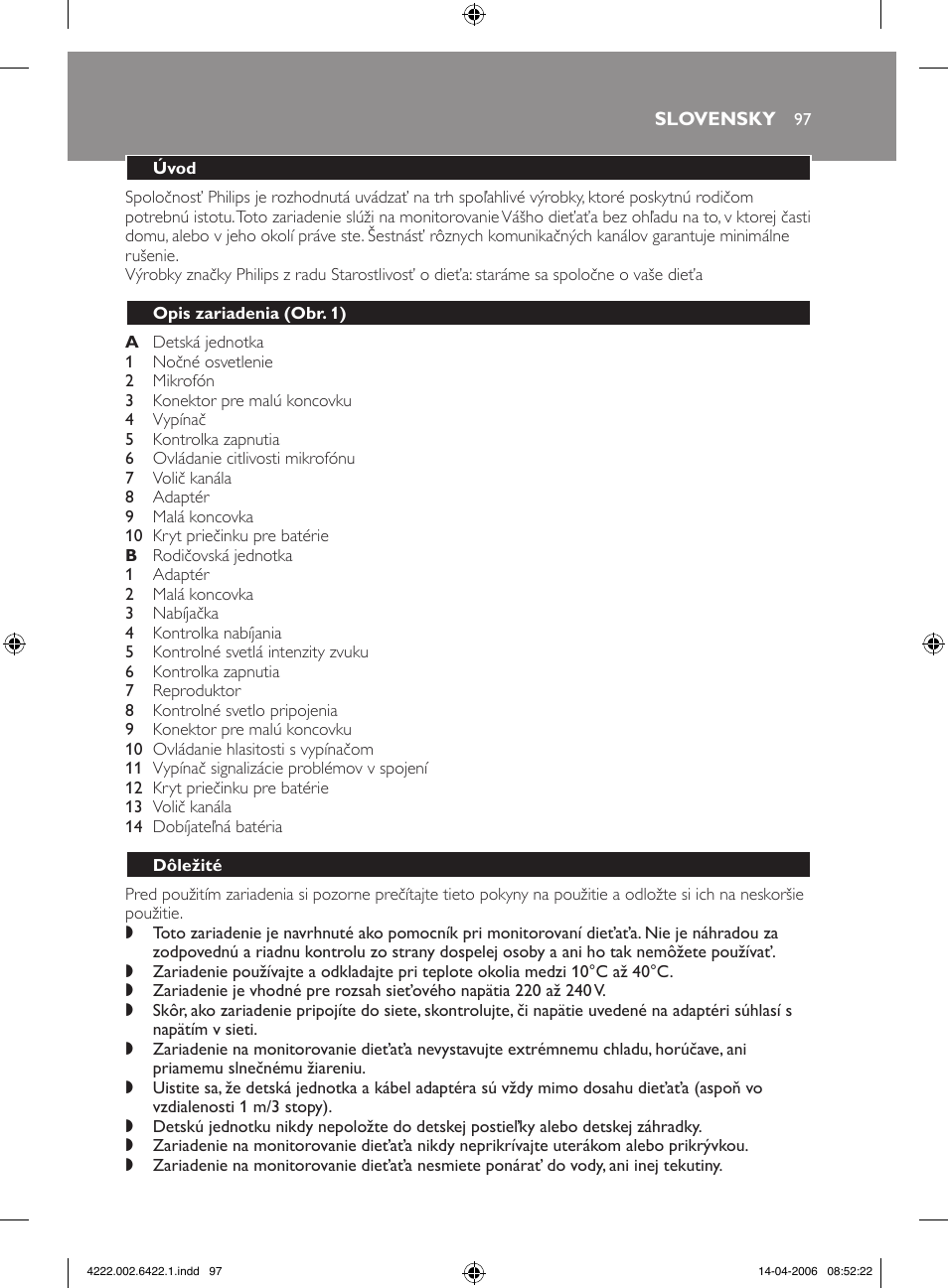 Philips SCD465 User Manual | Page 97 / 132