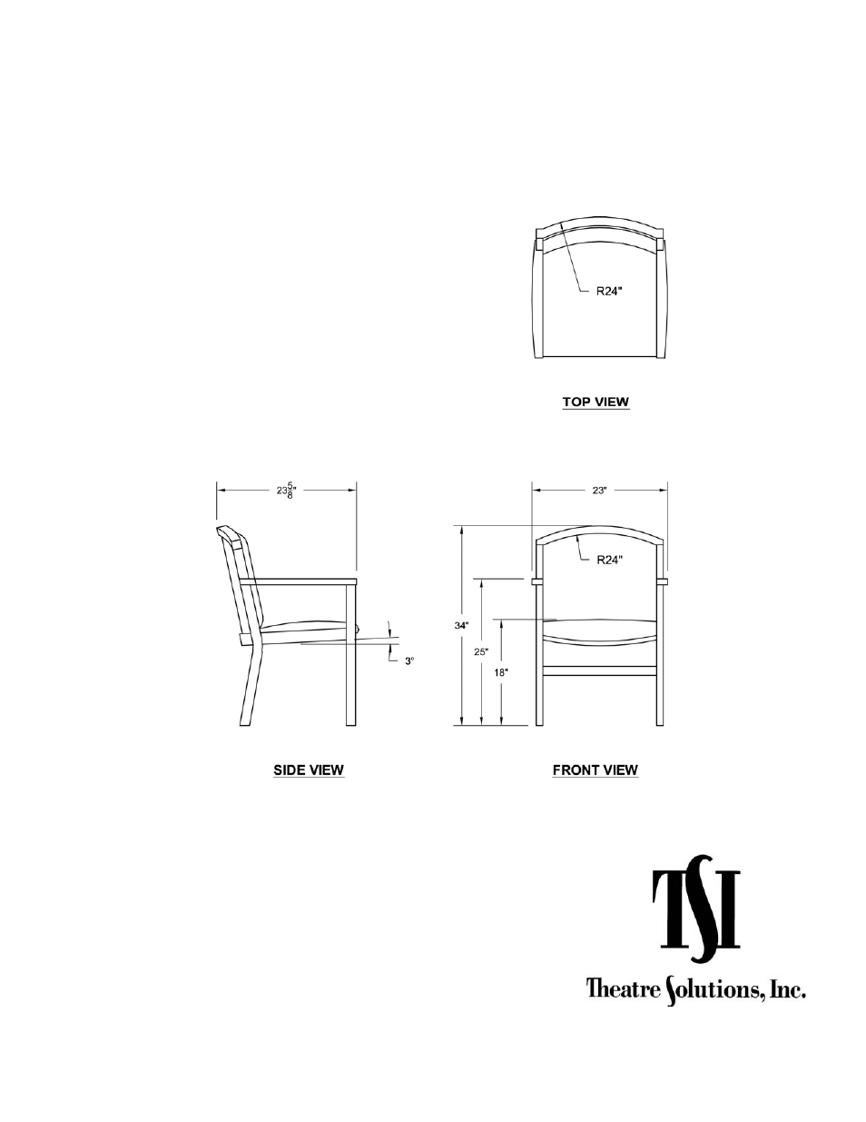 Theatre Solution Tier Loose Seating User Manual | 11 pages