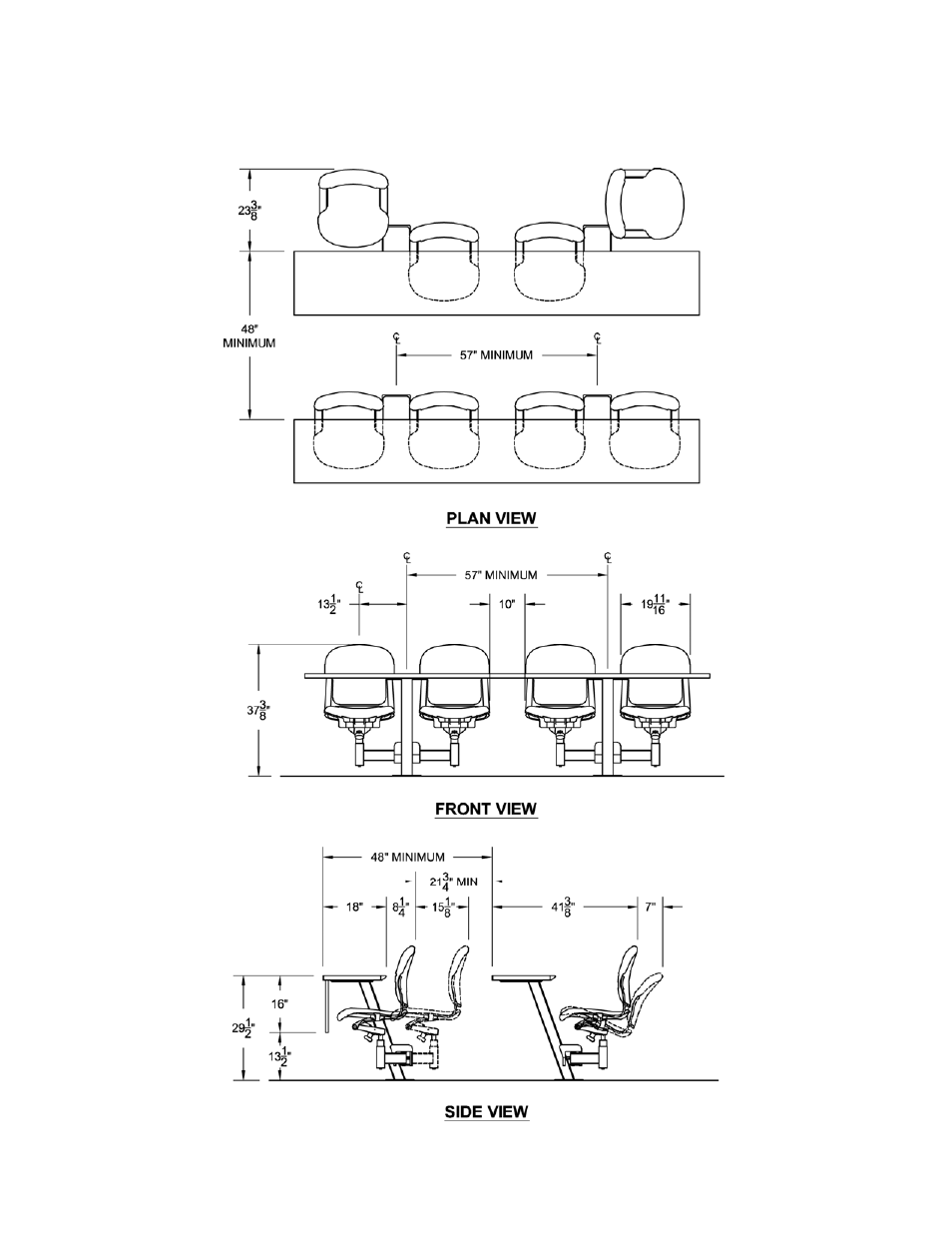 Theatre Solution Jury Base Seating User Manual | Page 15 / 73