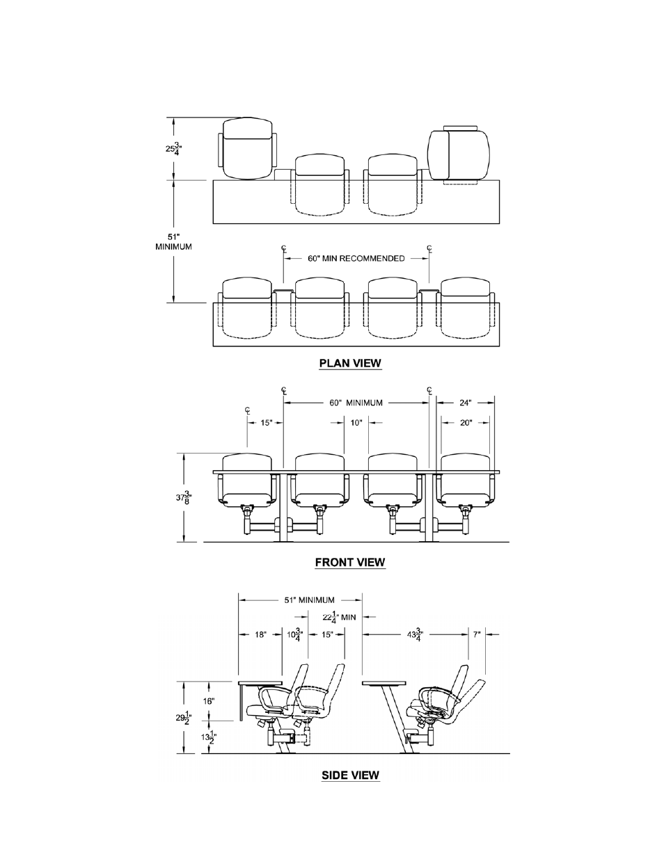 Theatre Solution Jury Base Seating User Manual | Page 16 / 73