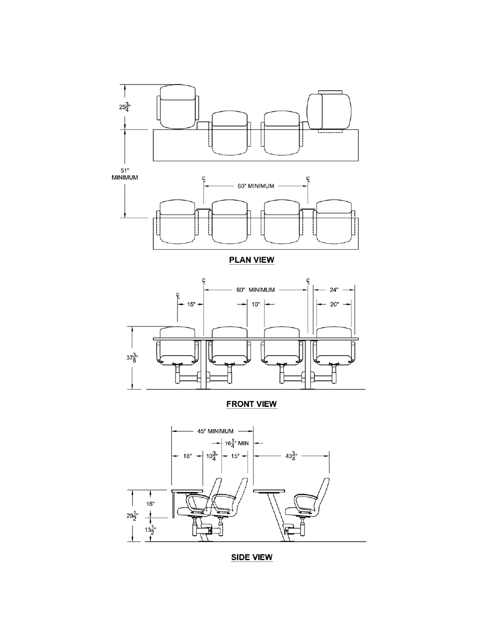 Theatre Solution Jury Base Seating User Manual | Page 17 / 73