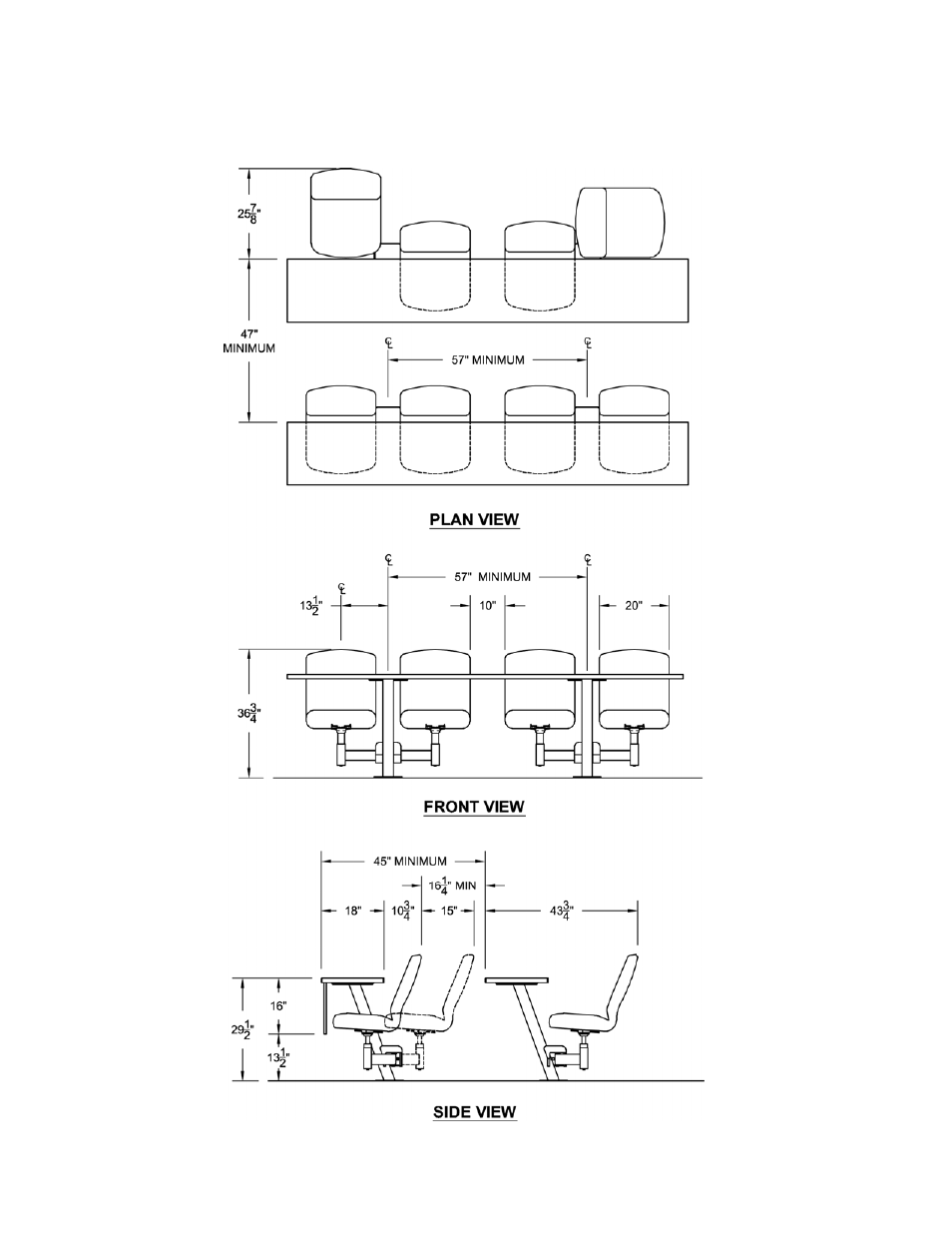 Theatre Solution Jury Base Seating User Manual | Page 19 / 73