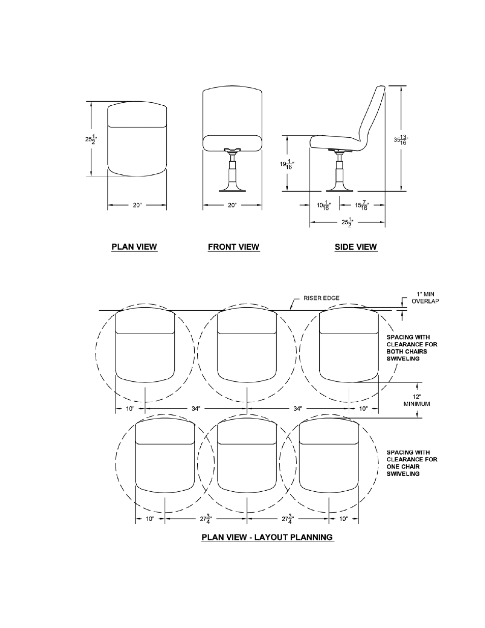 Theatre Solution Jury Base Seating User Manual | Page 52 / 73