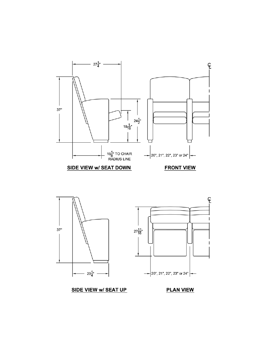 Theatre Solution Prima Planning Drawings User Manual | Page 3 / 7