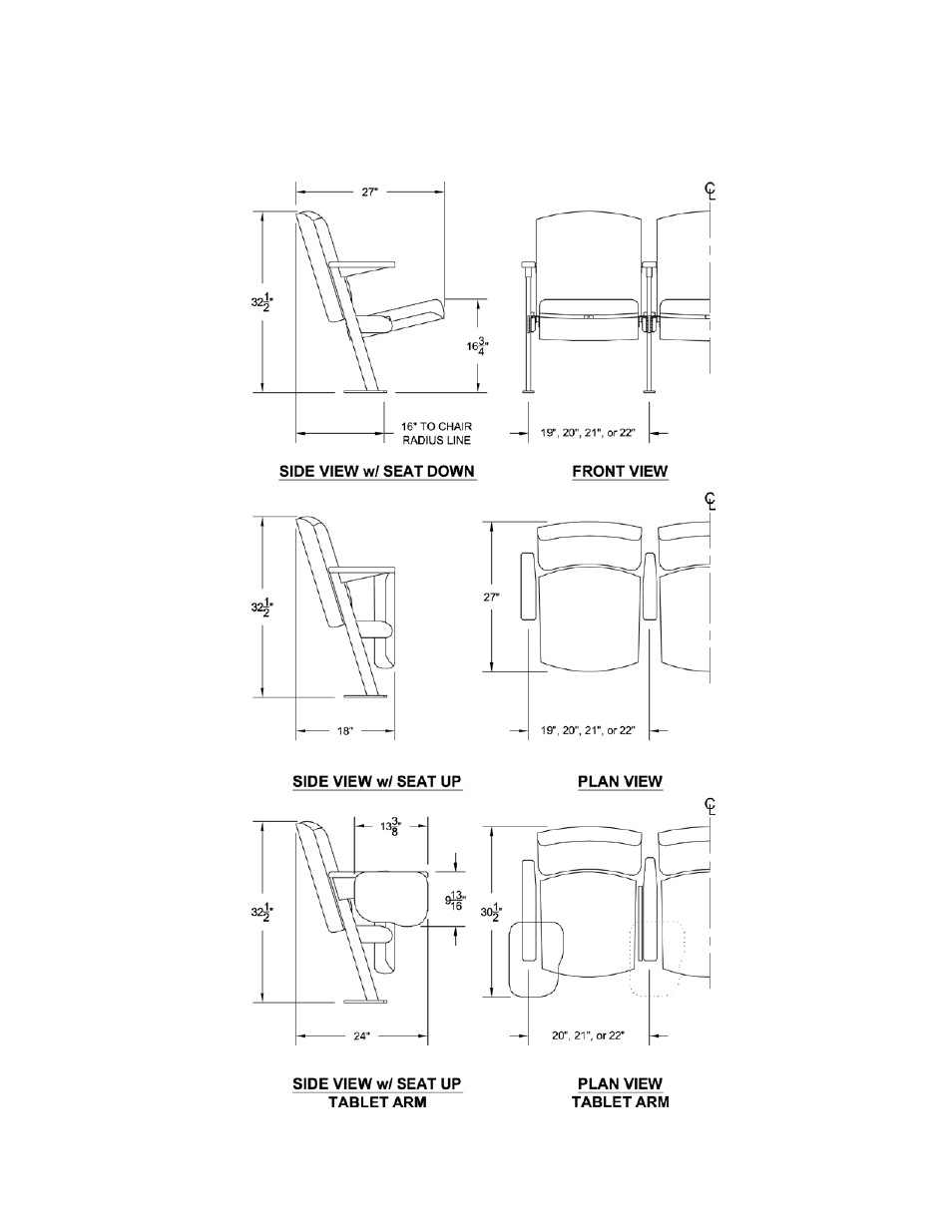 Theatre Solution Teatro Auditorium Seating User Manual | Page 19 / 44