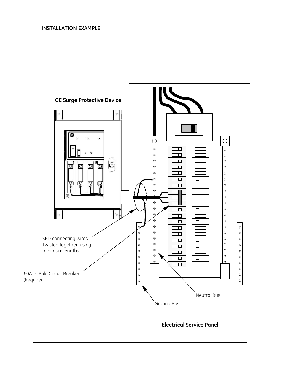 Installation example | GE Industrial Solutions GE TR7000 Series User Manual | Page 14 / 17