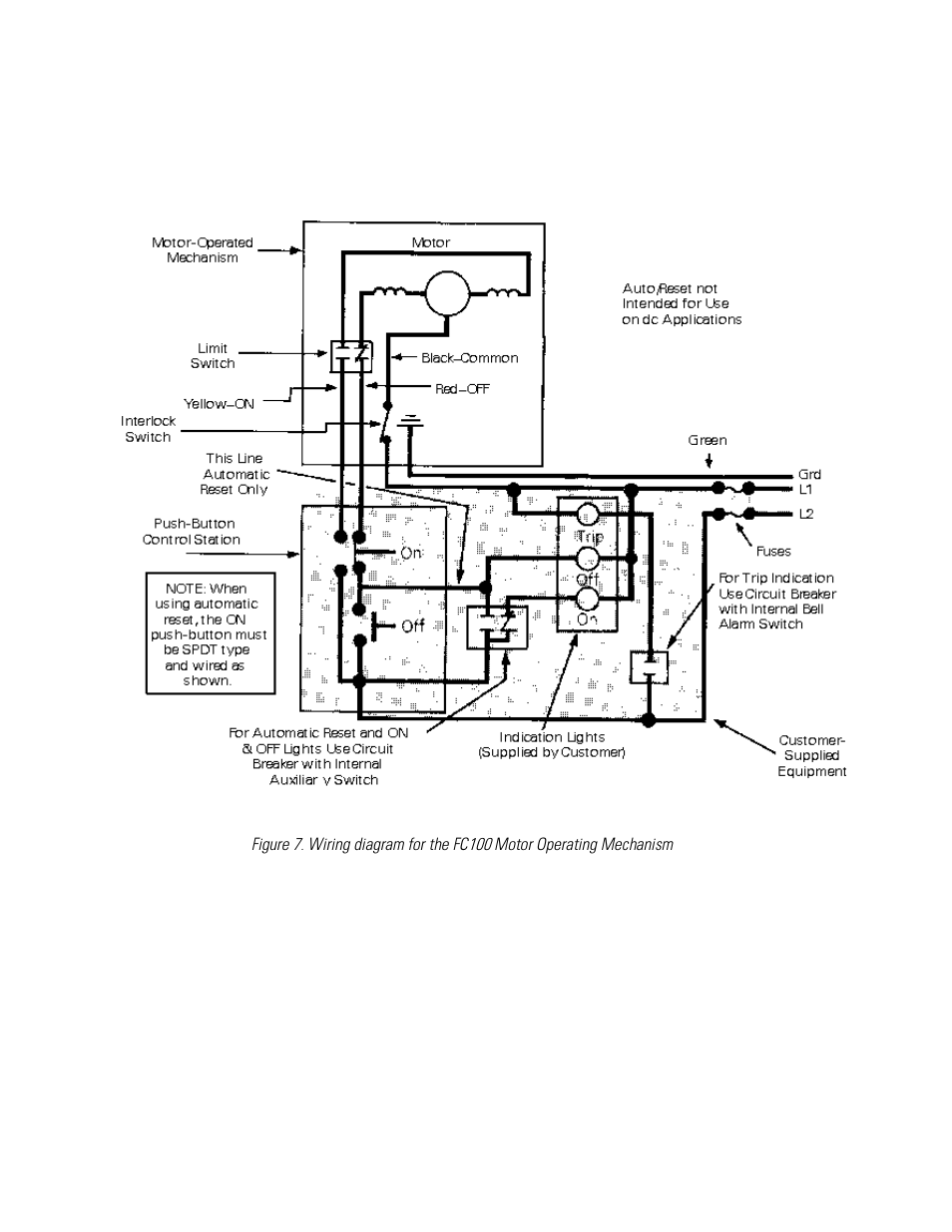 GE Industrial Solutions Record Plus Motor Operator Mechanism: FC100 User Manual | Page 5 / 6