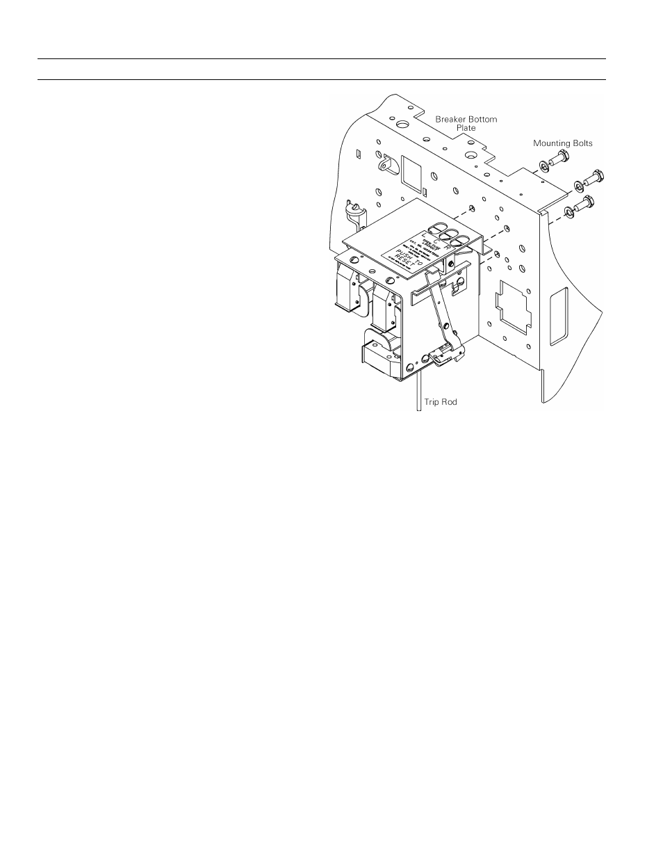 GE Industrial Solutions EntelliGuard 800–2000 A Frames, 240–600 Vac Maintenance Manual User Manual | Page 56 / 64