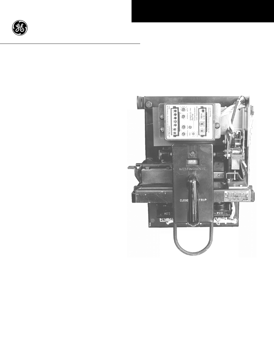 GE Industrial Solutions ProTrip Conversion Kits DB-15 User Manual | 20 pages