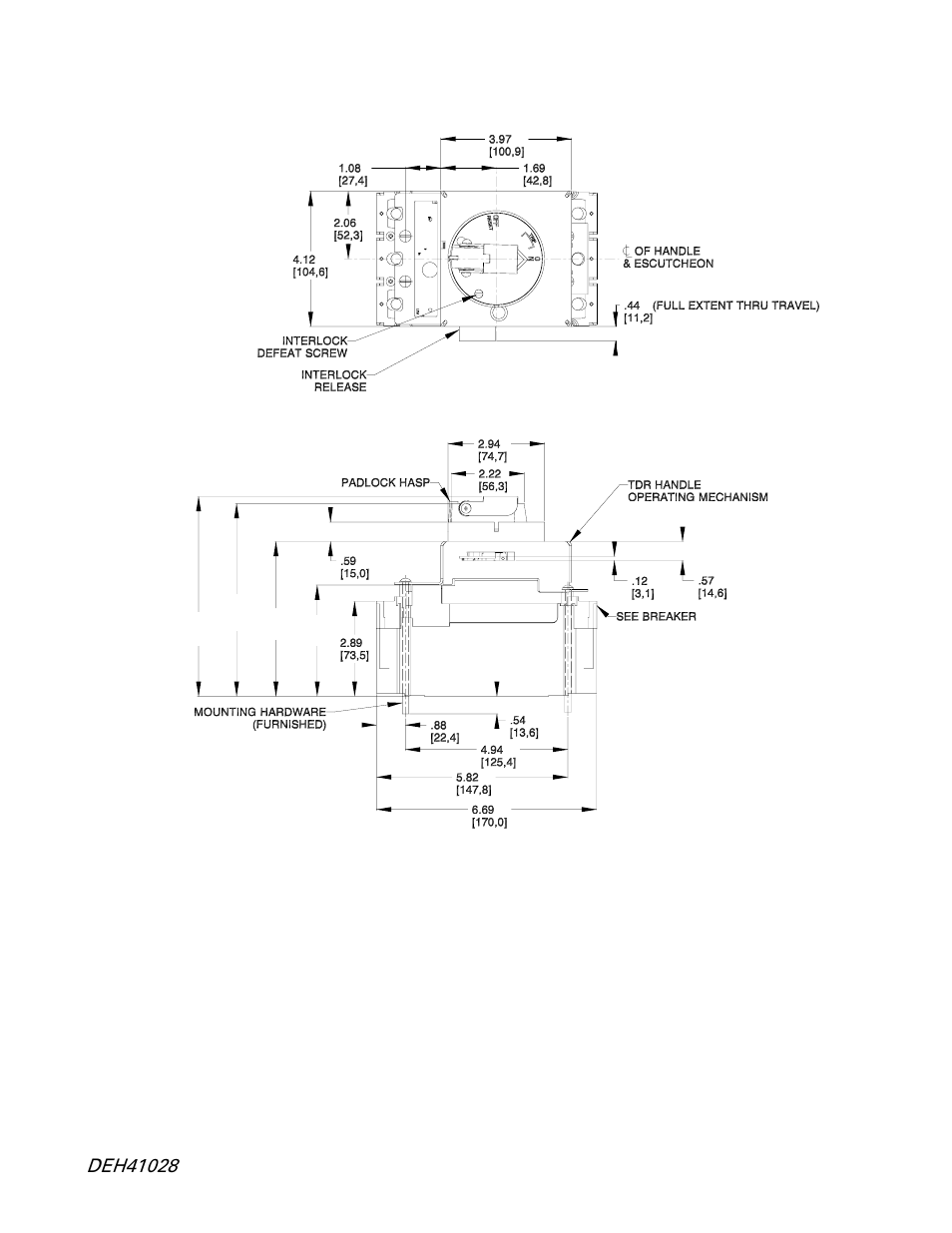 GE Industrial Solutions Record Plus TDR, NEMA 1, 12: FE250 User Manual | Page 4 / 5