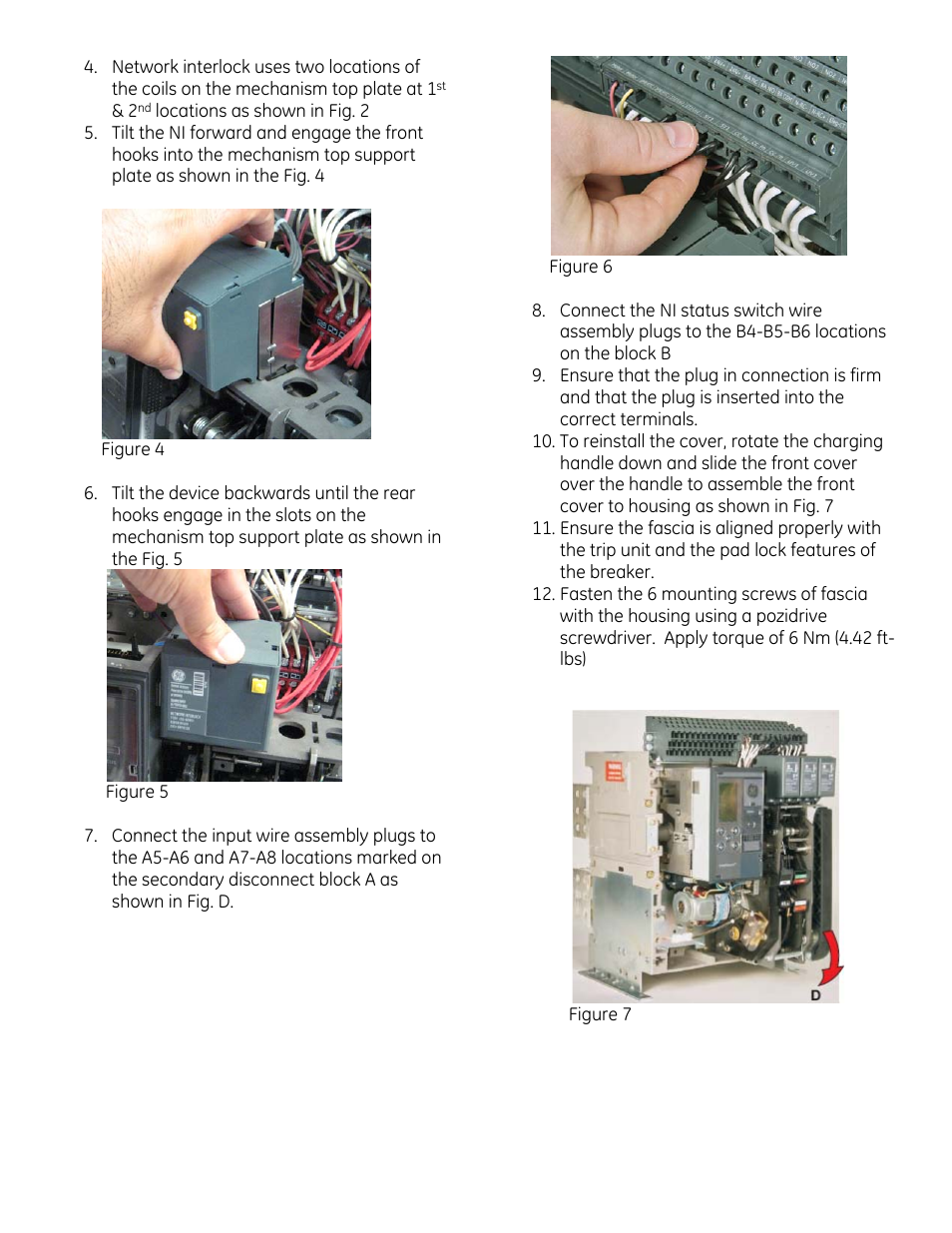 GE Industrial Solutions EntelliGuard G NETWORK INTERLOCK DEVICE User Manual | Page 2 / 3