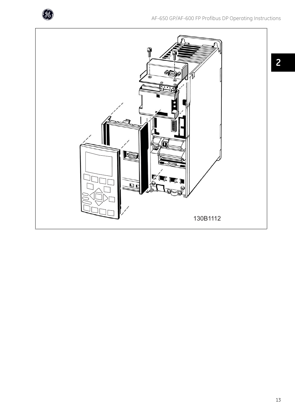 GE Industrial Solutions AF-600 FP Profibus DP User Manual | Page 14 / 91