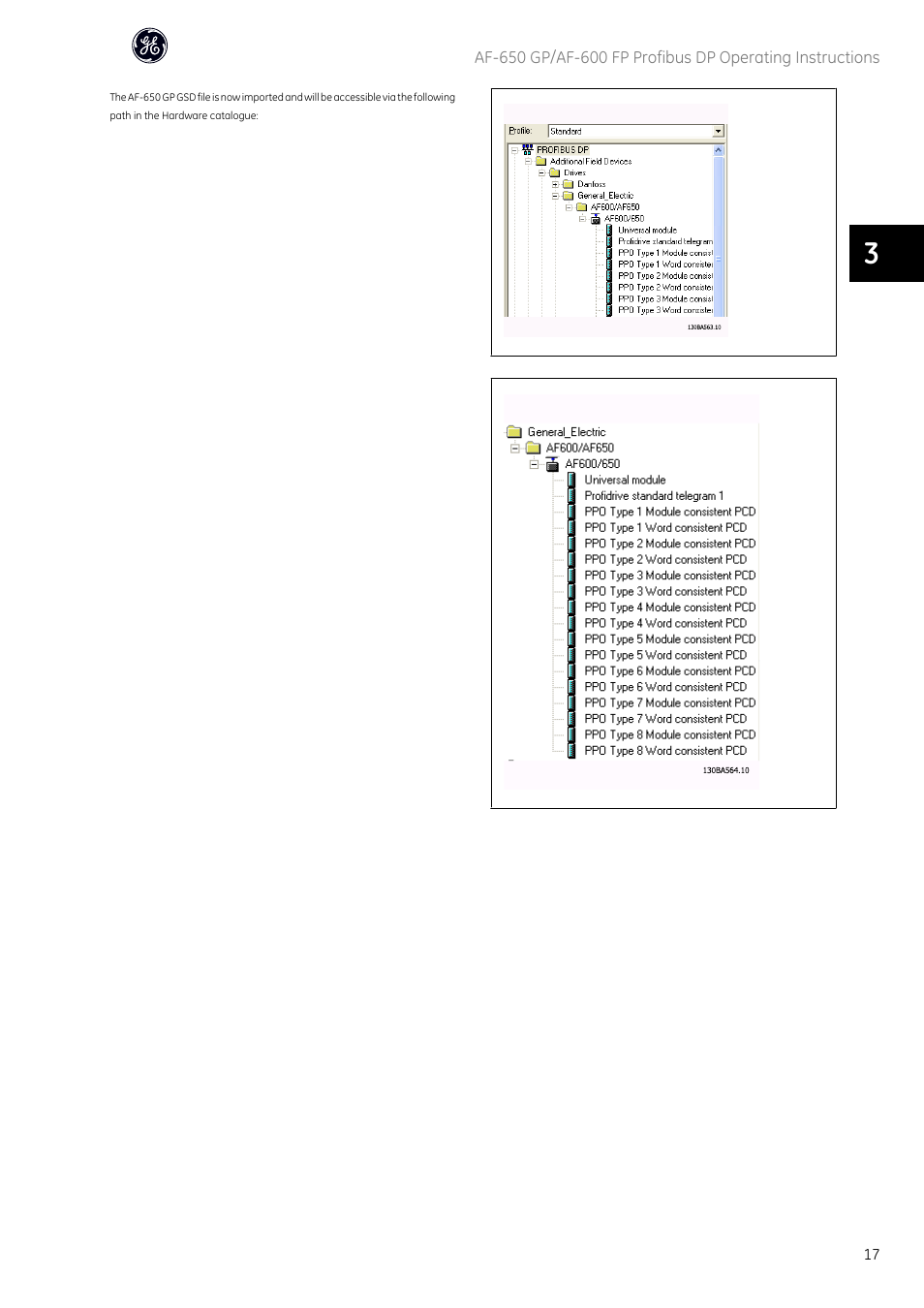 GE Industrial Solutions AF-600 FP Profibus DP User Manual | Page 18 / 91