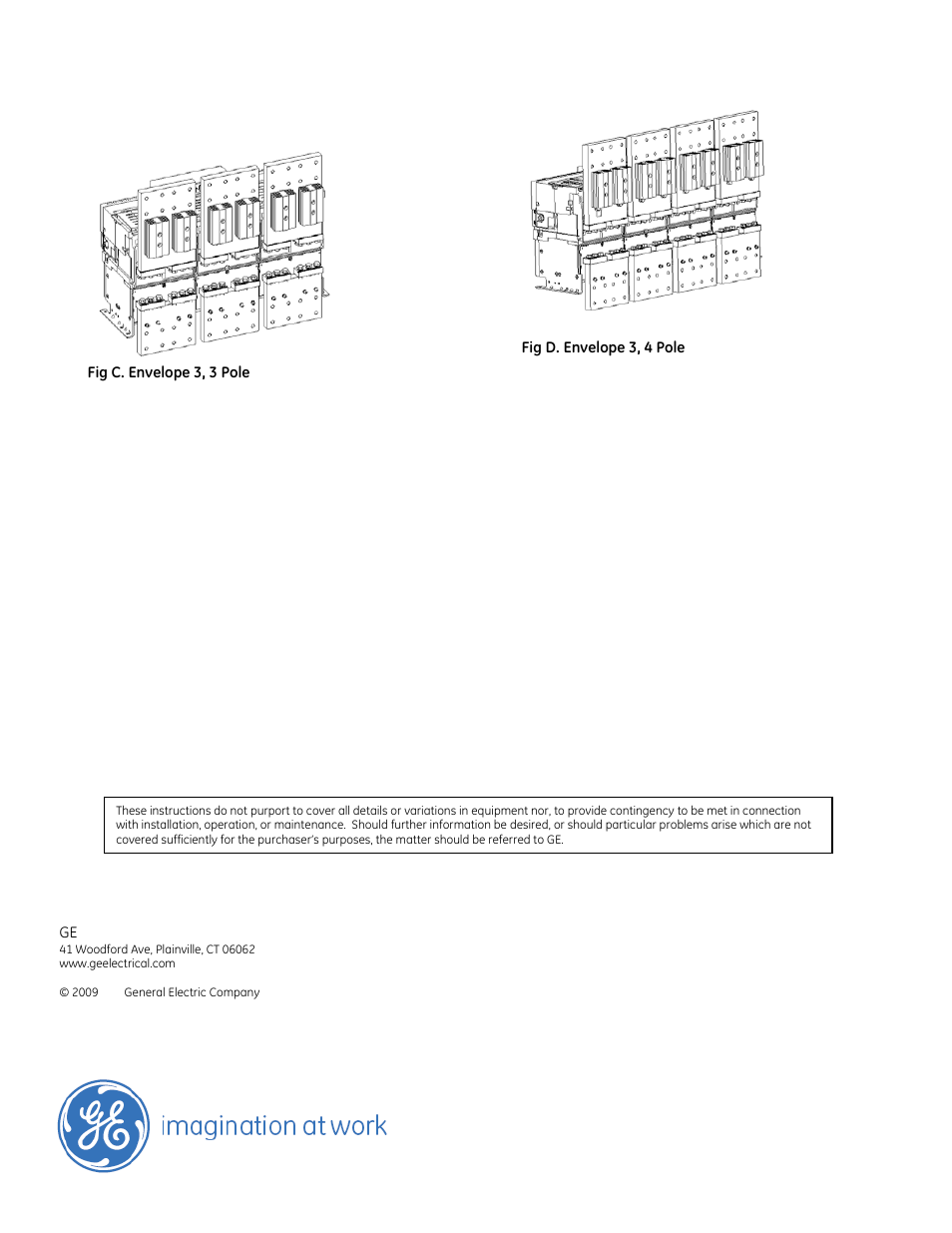 GE Industrial Solutions EntelliGuard G Flat front Terminations Envelope 3 (Up to 6400A) User Manual | Page 2 / 2