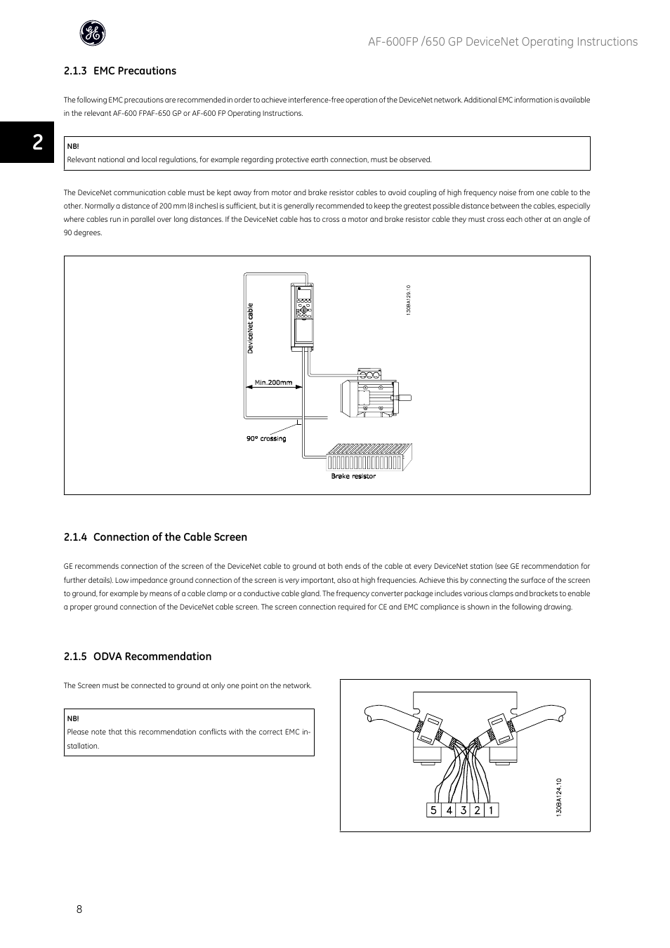 GE Industrial Solutions AF-650 GP DeviceNet User Manual | Page 9 / 59