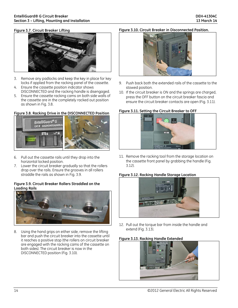 GE Industrial Solutions EntelliGuard G User Manual | Page 14 / 43