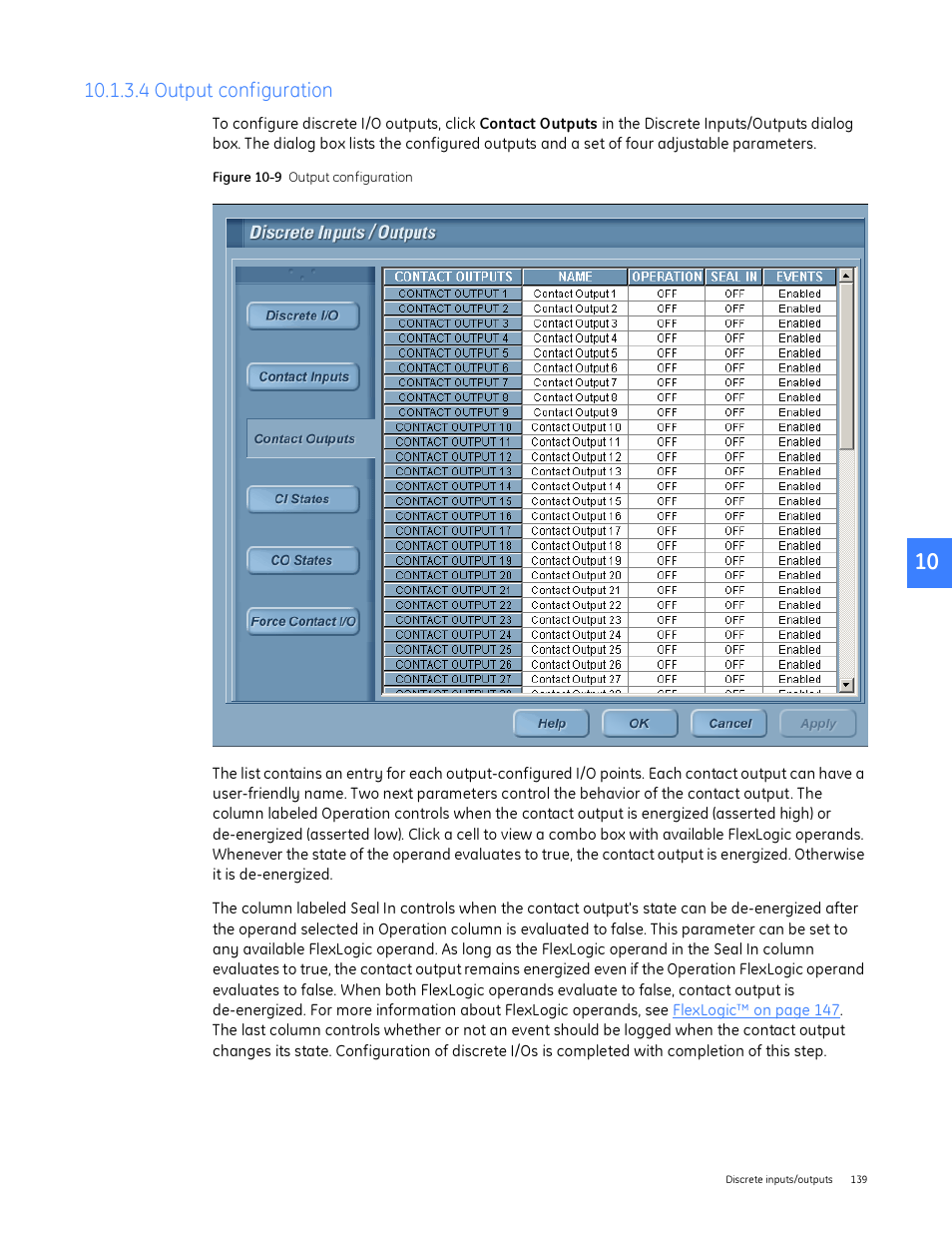 4 output configuration | GE Industrial Solutions Entellisys System User Manual User Manual | Page 139 / 238