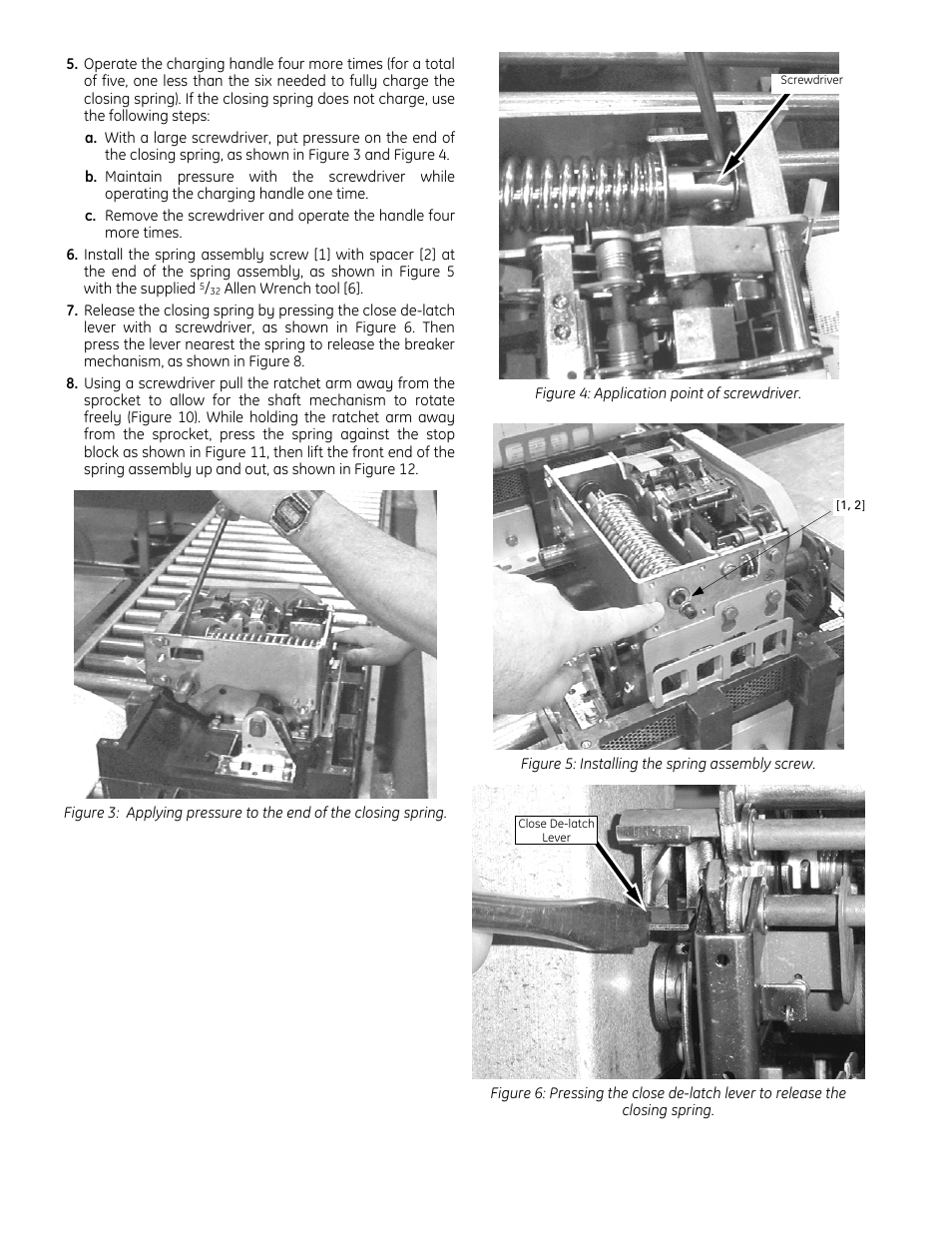 GE Industrial Solutions Power Break II Replacment Stop Block Kit User Manual | Page 2 / 7