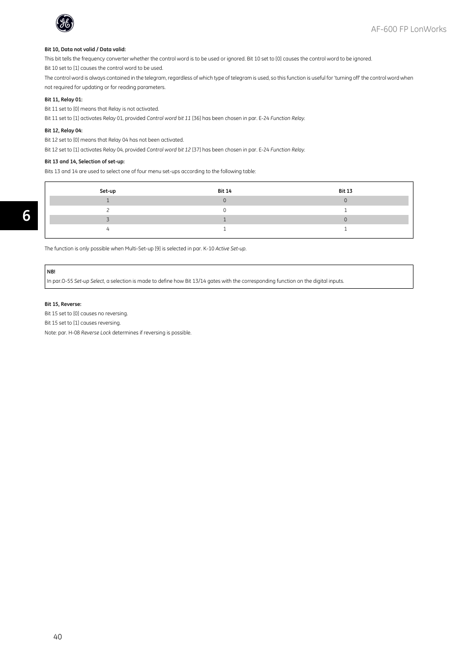 Af-600 fp lonworks | GE Industrial Solutions AF-600 FP Lonworks User Manual | Page 41 / 63
