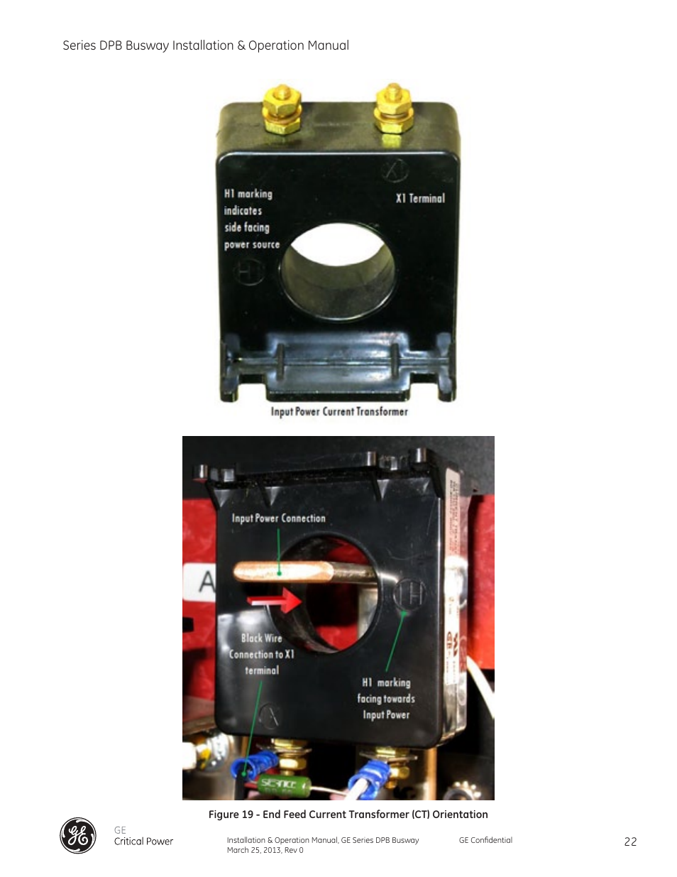 Series dpb busway installation & operation manual | GE Industrial Solutions GE Zenith Series DPB User Manual | Page 30 / 102
