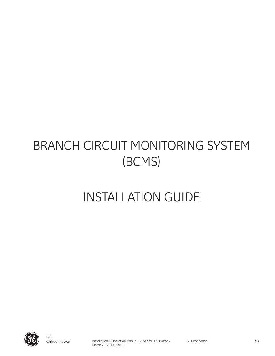 GE Industrial Solutions GE Zenith Series DPB User Manual | Page 37 / 102