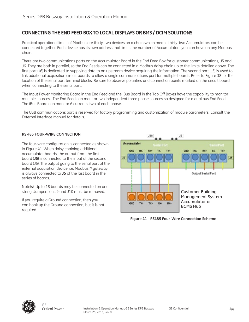GE Industrial Solutions GE Zenith Series DPB User Manual | Page 52 / 102