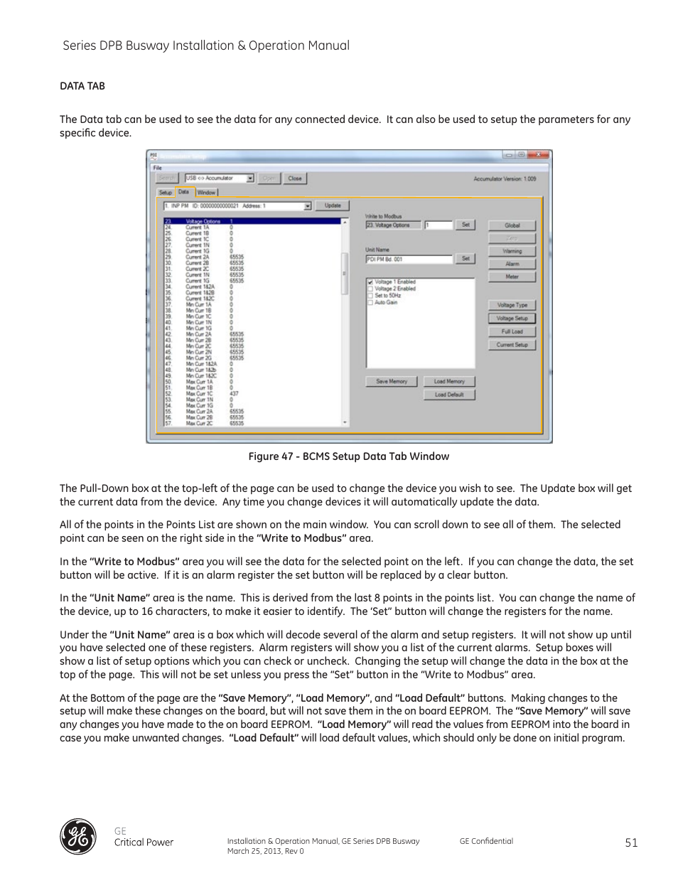GE Industrial Solutions GE Zenith Series DPB User Manual | Page 59 / 102