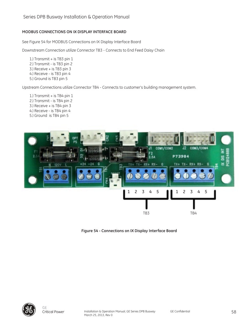 GE Industrial Solutions GE Zenith Series DPB User Manual | Page 66 / 102