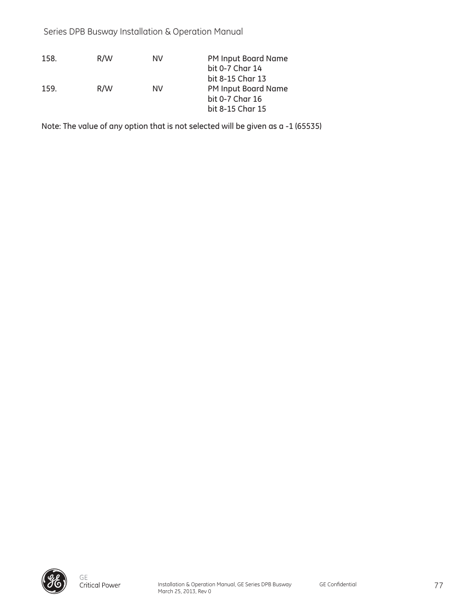 GE Industrial Solutions GE Zenith Series DPB User Manual | Page 85 / 102