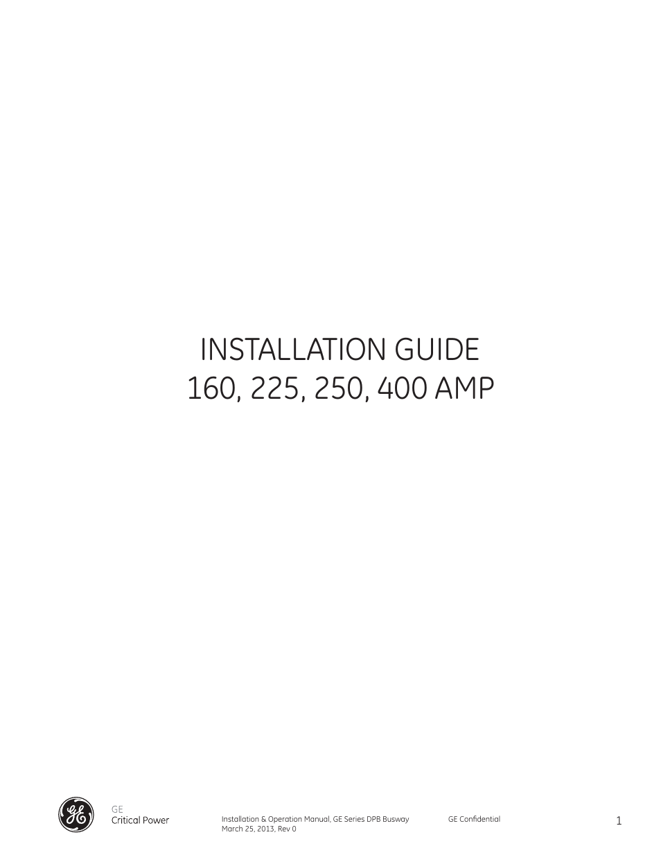 GE Industrial Solutions GE Zenith Series DPB User Manual | Page 9 / 102