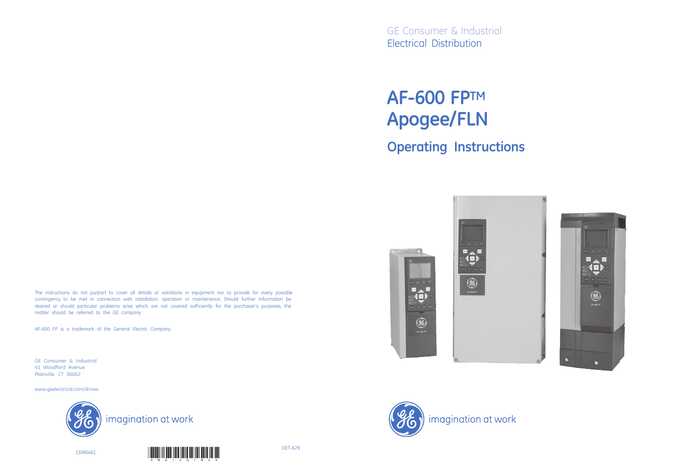 GE Industrial Solutions AF-600 FP Apogee_FLN User Manual | 32 pages