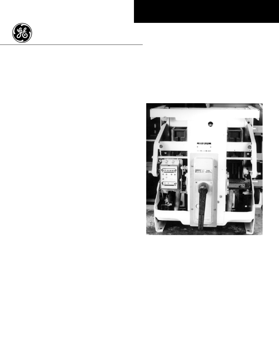 GE Industrial Solutions ProTrip Conversion Kits AK-50, AKU-50, AKS-50, AKT-50, AK-75, and AK-100 User Manual | 30 pages