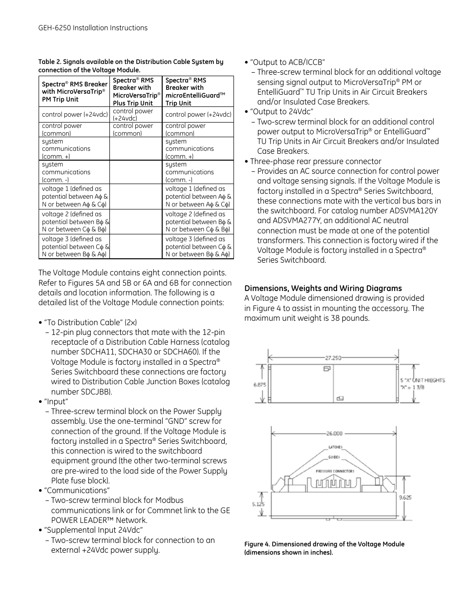 GE Industrial Solutions Voltage Modules ADSVMA600D User Manual | Page 5 / 16