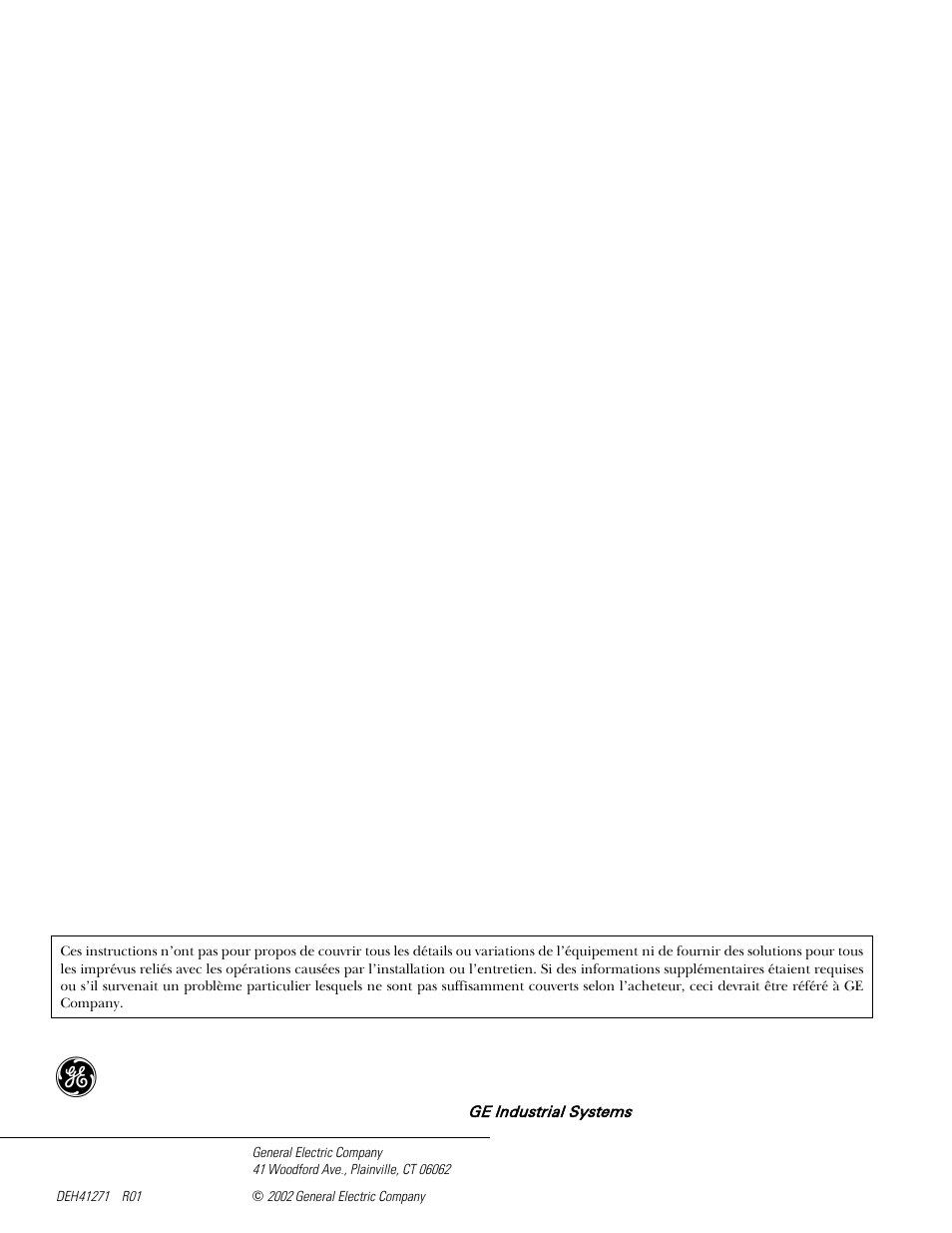 GE Industrial Solutions Spectra Power Panelboard: Record Plus FE Breaker Cover Kit User Manual | Page 4 / 4