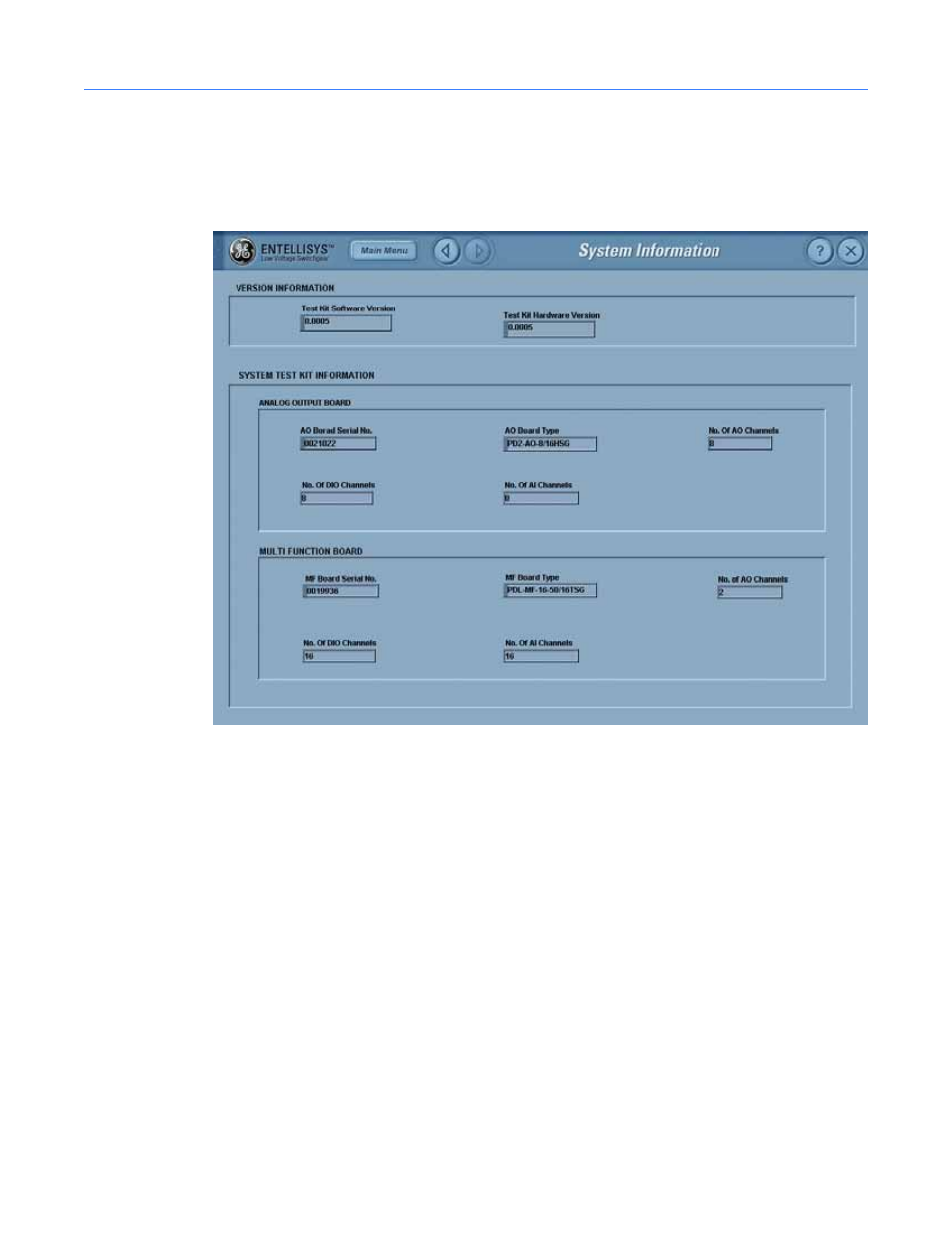 3 system information | GE Industrial Solutions Entellisys System Test Kit User Manual | Page 53 / 64