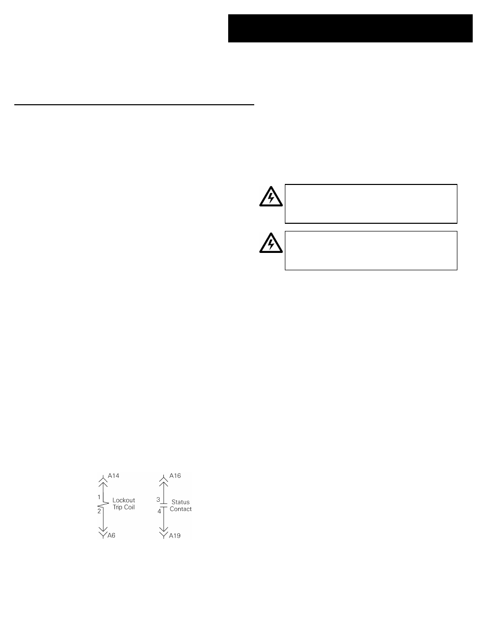 GE Industrial Solutions EntelliGuard E Bell Alarm with Lockout for 3200–5000 Ampere User Manual | 4 pages