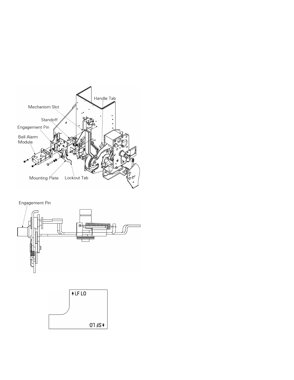 GE Industrial Solutions EntelliGuard E Bell Alarm with Lockout for 3200–5000 Ampere User Manual | Page 2 / 4