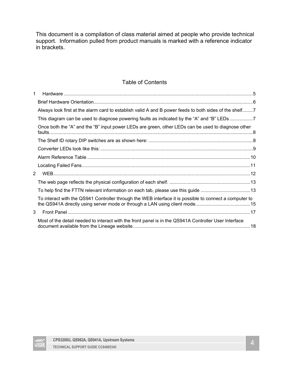 GE Industrial Solutions CPS3200U User Manual | Page 4 / 18