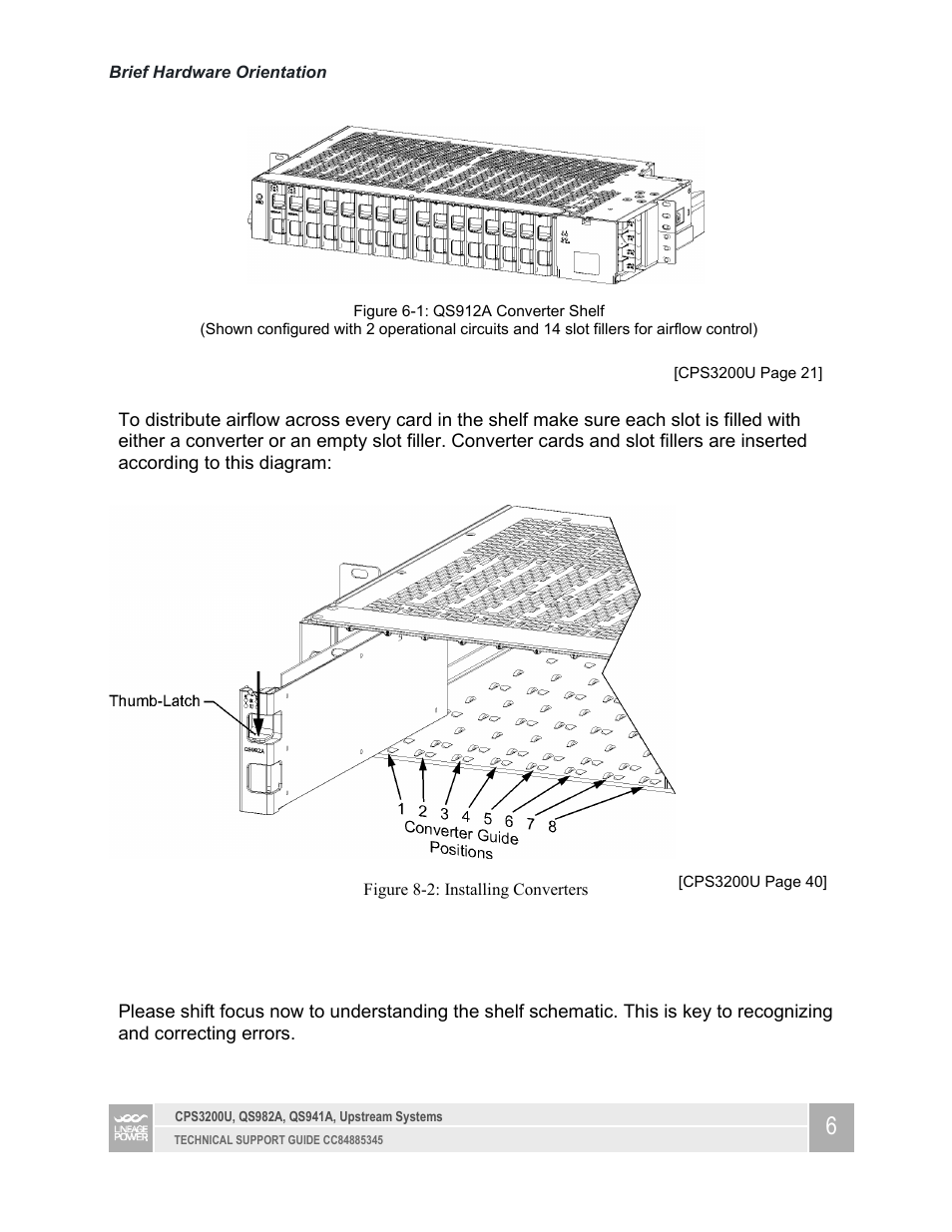 Brief hardware orientation | GE Industrial Solutions CPS3200U User Manual | Page 6 / 18