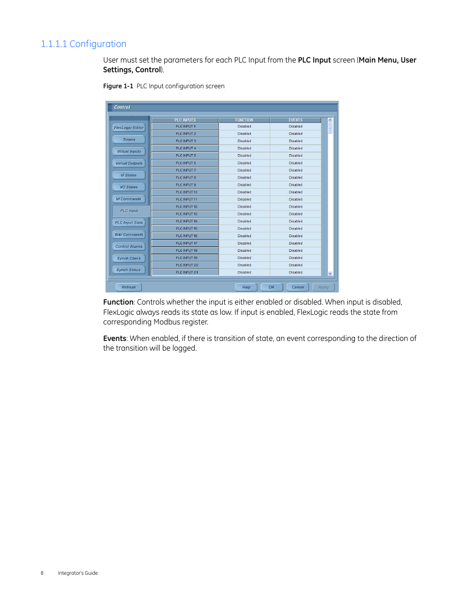 1 configuration | GE Industrial Solutions Entellisys 4.0 Integrator's Guide User Manual | Page 8 / 126