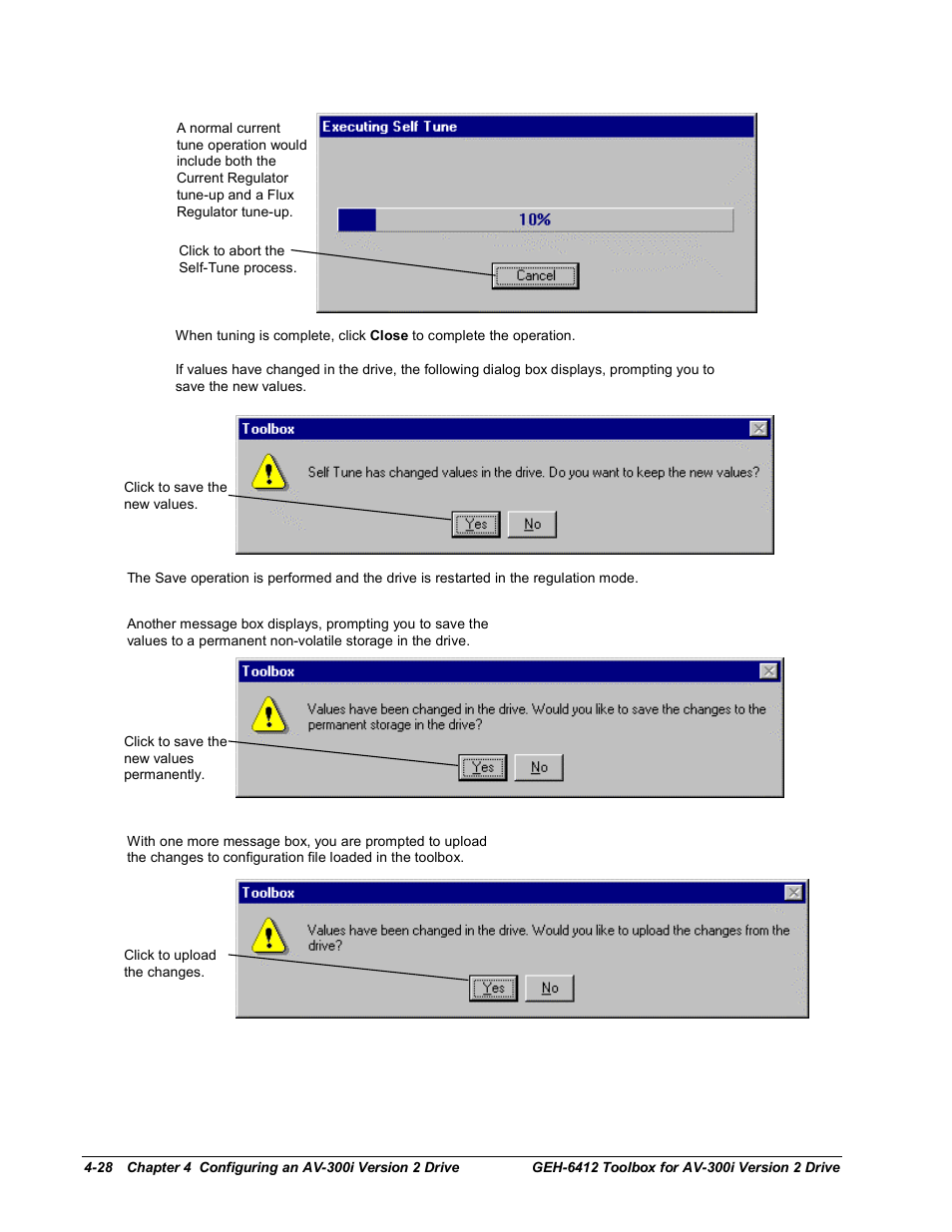 GE Industrial Solutions Control System Toolbox For an AV-300i Version 2 Drive User Manual | Page 58 / 80