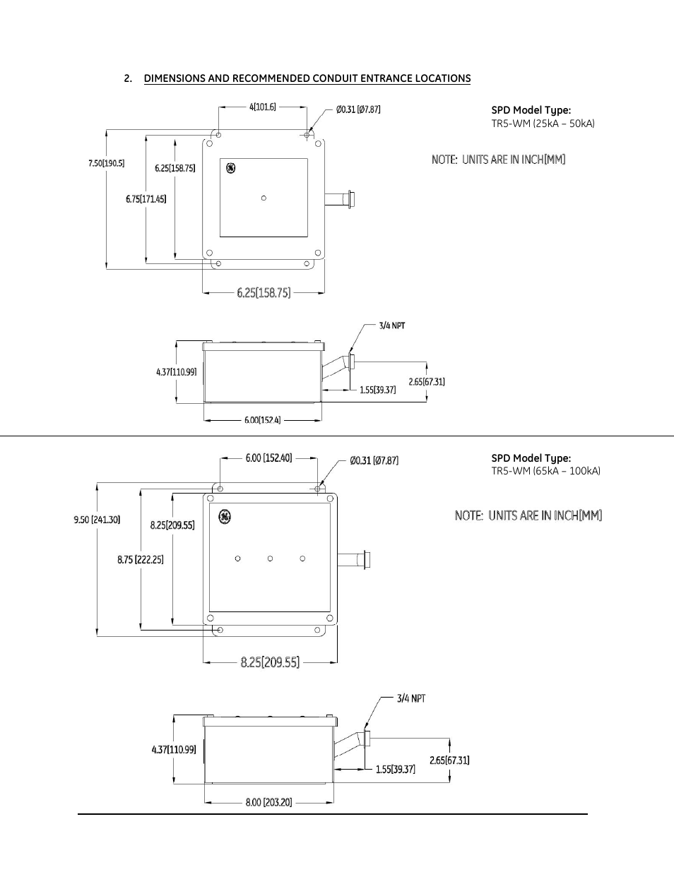 GE Industrial Solutions GE TR5000 Series User Manual | Page 10 / 18