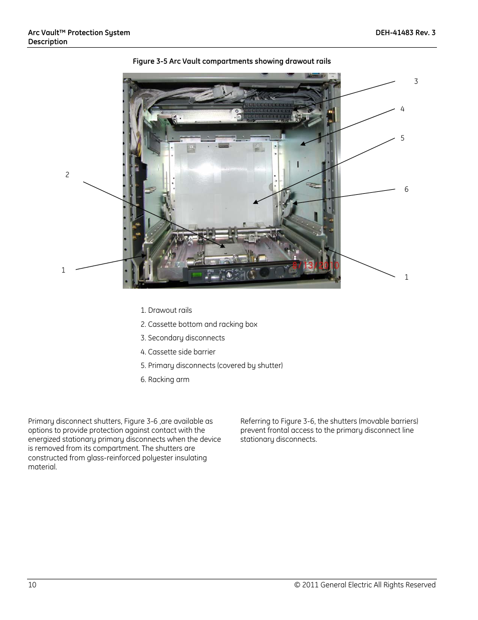 GE Industrial Solutions Arc Vault Protection System User Manual | Page 18 / 51