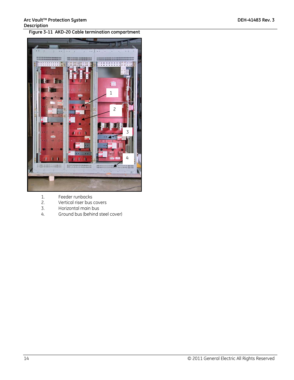 GE Industrial Solutions Arc Vault Protection System User Manual | Page 22 / 51