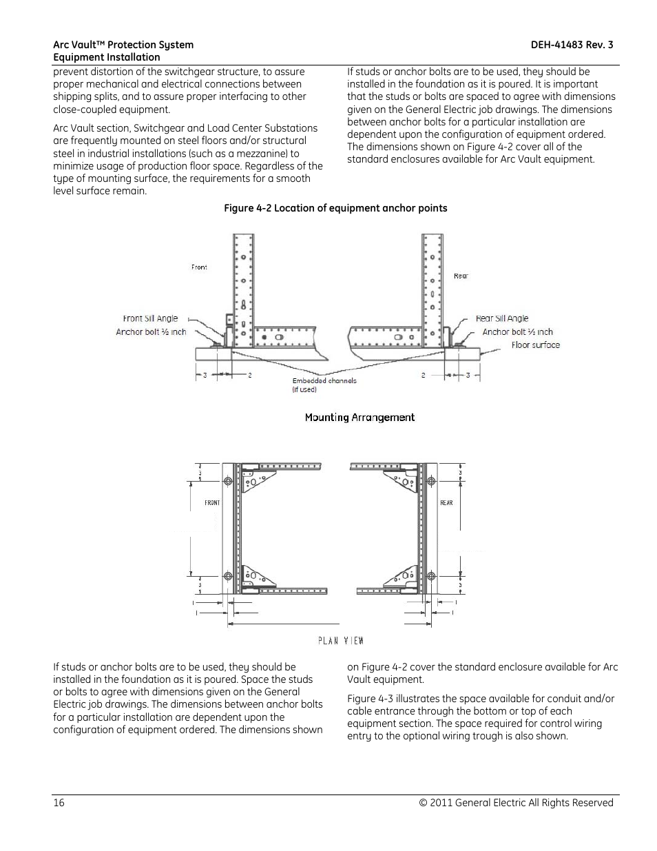 GE Industrial Solutions Arc Vault Protection System User Manual | Page 24 / 51