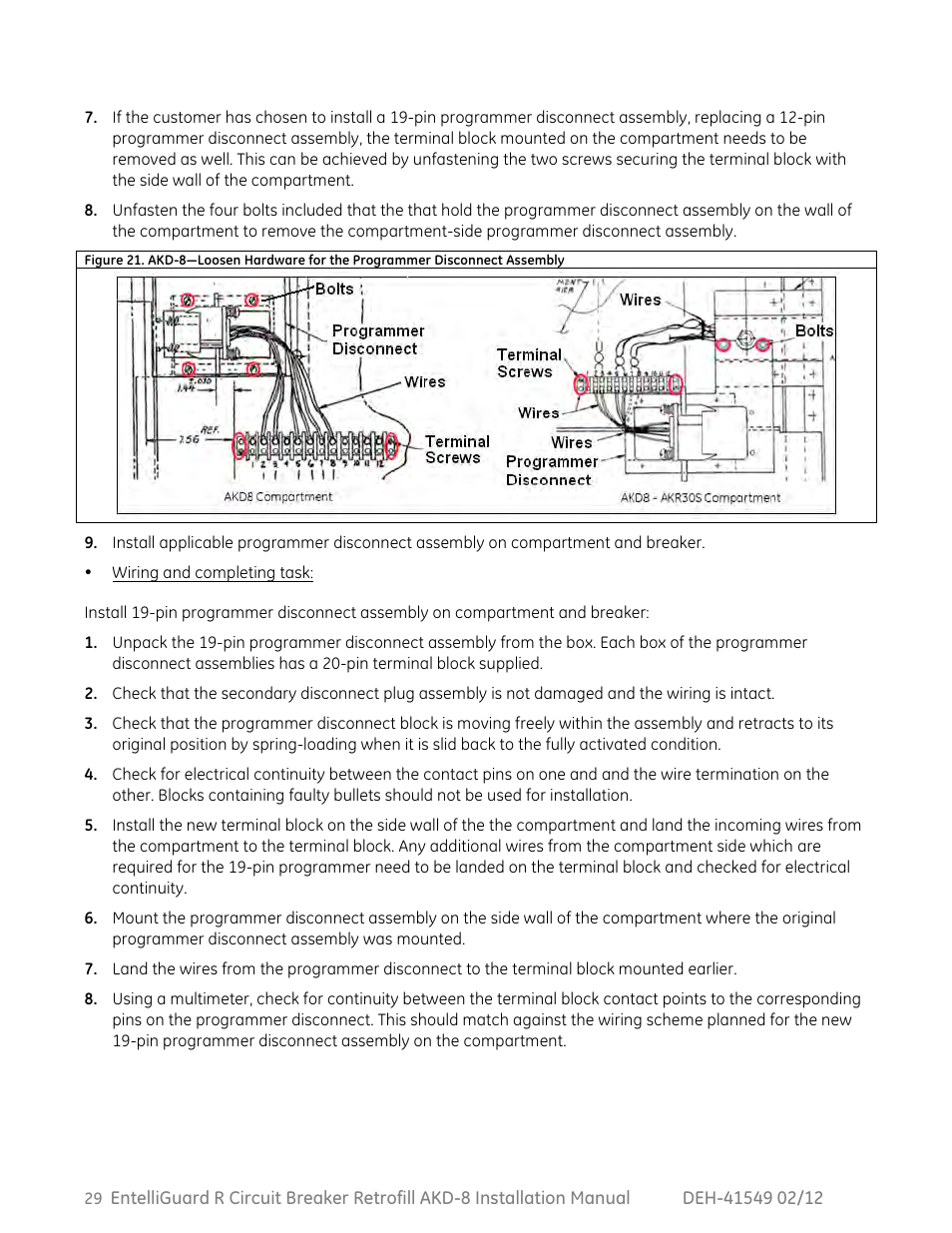 GE Industrial Solutions EntelliGuard R AKD-8 User Manual | Page 30 / 45