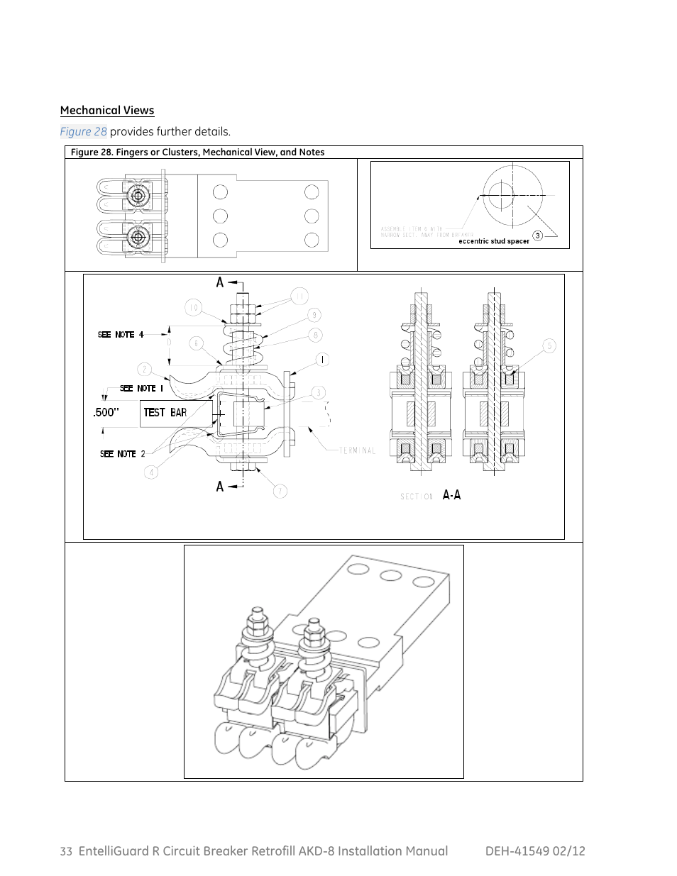 GE Industrial Solutions EntelliGuard R AKD-8 User Manual | Page 34 / 45