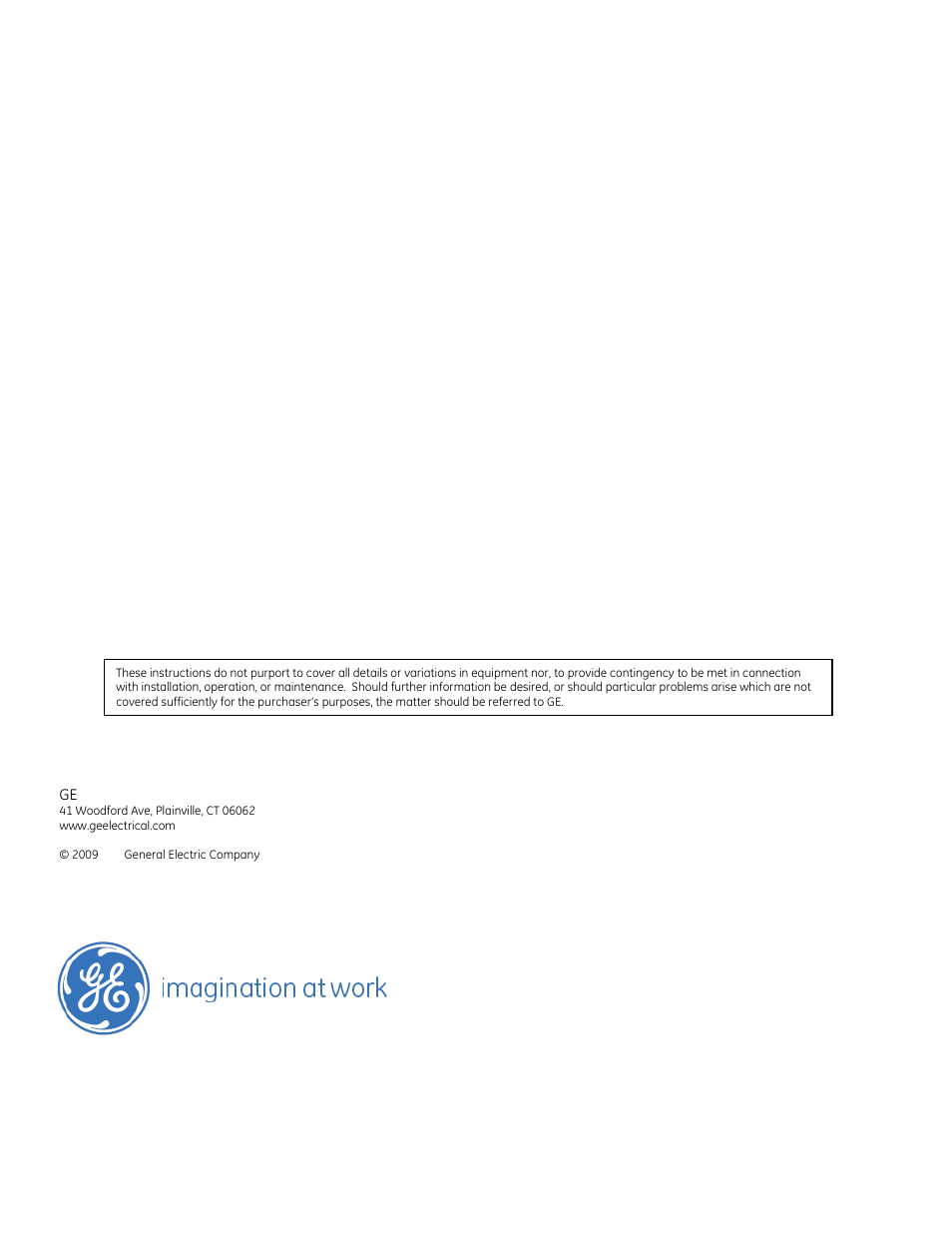 GE Industrial Solutions EntelliGuard G Mechanical Operations Counter User Manual | Page 3 / 3