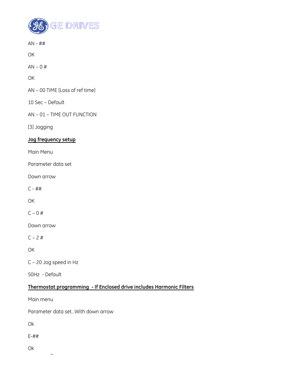 GE Industrial Solutions AF-650 GP Drive Panel User Manual | Page 37 / 57